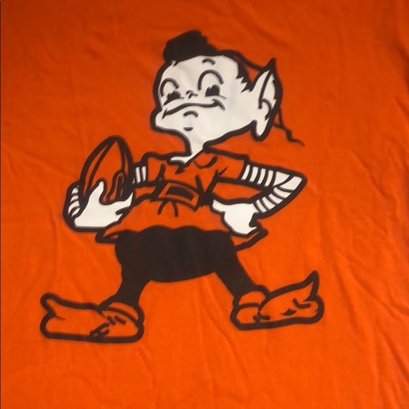 NWT Nike Cleveland Browns Elf Logo T-Shirt S 🏈 - Picture 2 of 3
